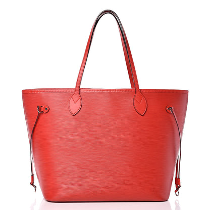 Louis Vuitton Epi Neverfull MM Coquelicot 3 of 11