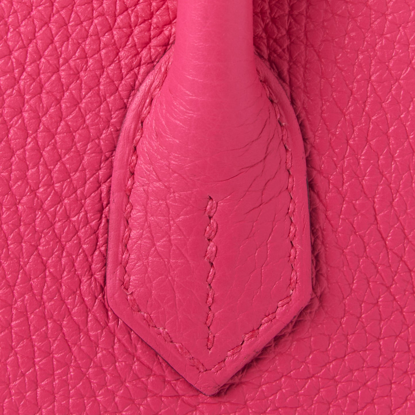 Taurillon Clemence Birkin 30 Rose Shocking