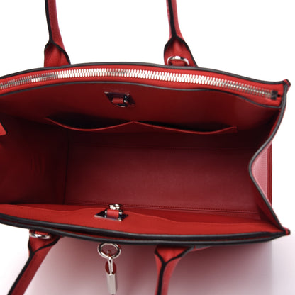 Louis Vuitton Taurillon City Steamer PM Rubis 5 of 10