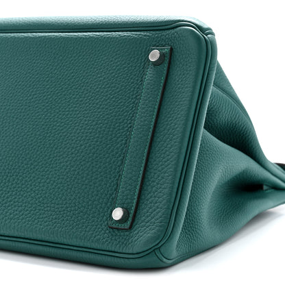 Hermes Togo Birkin 35 Malachite 10 of 14