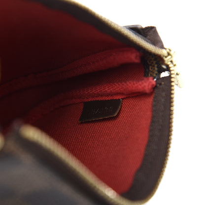 Louis Vuitton Damier Ebene Mini Pochette Accessories 7 of 9