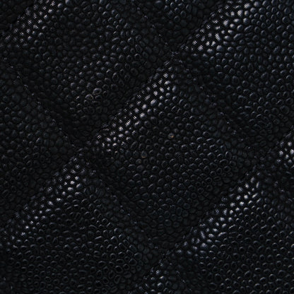 Chanel Iridescent Caviar Quilted Medium Lady Pearly Flap Black 13 of 14
