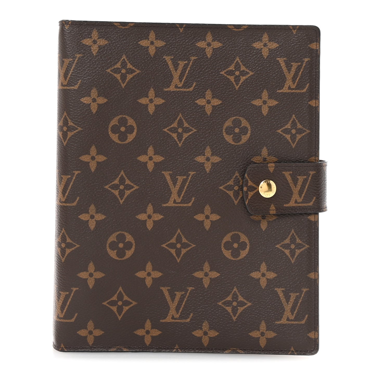 Monogram Large Ring Agenda Cover