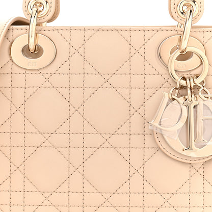 Christian Dior Lambskin Cannage Small My ABC Dior Lady Dior Beige 8 of 11