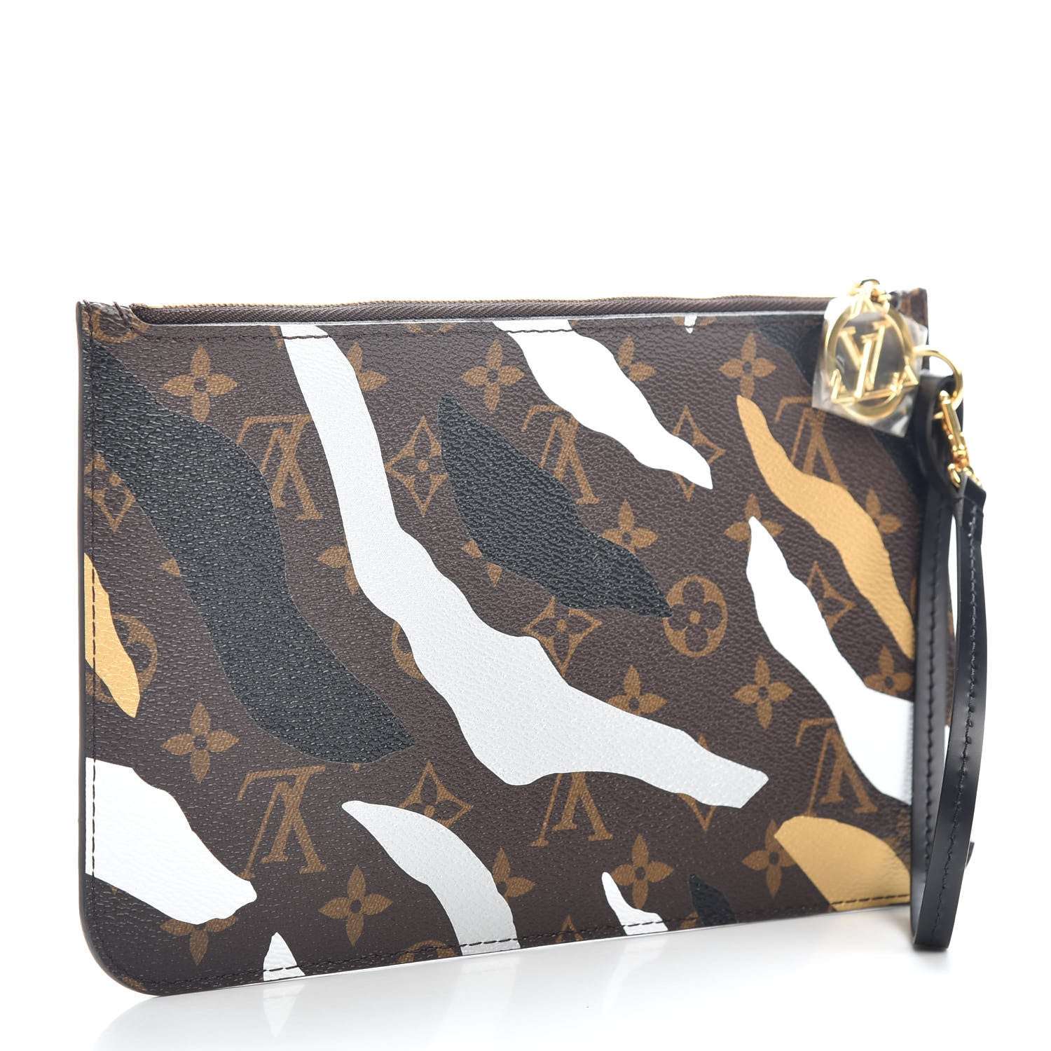 Louis Vuitton X LOL Monogram Neverfull MM GM Pochette Gold Silver 2 of 4