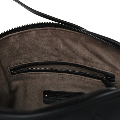 Bottega Veneta Nappa Intrecciato Fringe Nodini Crossbody Messenger Black 5 of 5