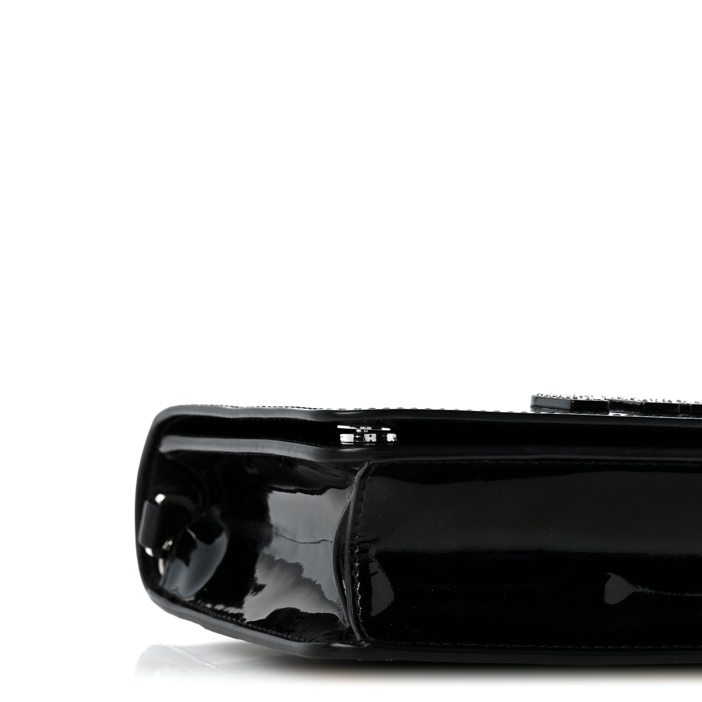 Vernice Crystal Wallet On Chain Black