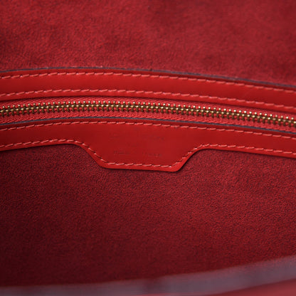 Louis Vuitton Epi Lussac Castillan Red 6 of 10