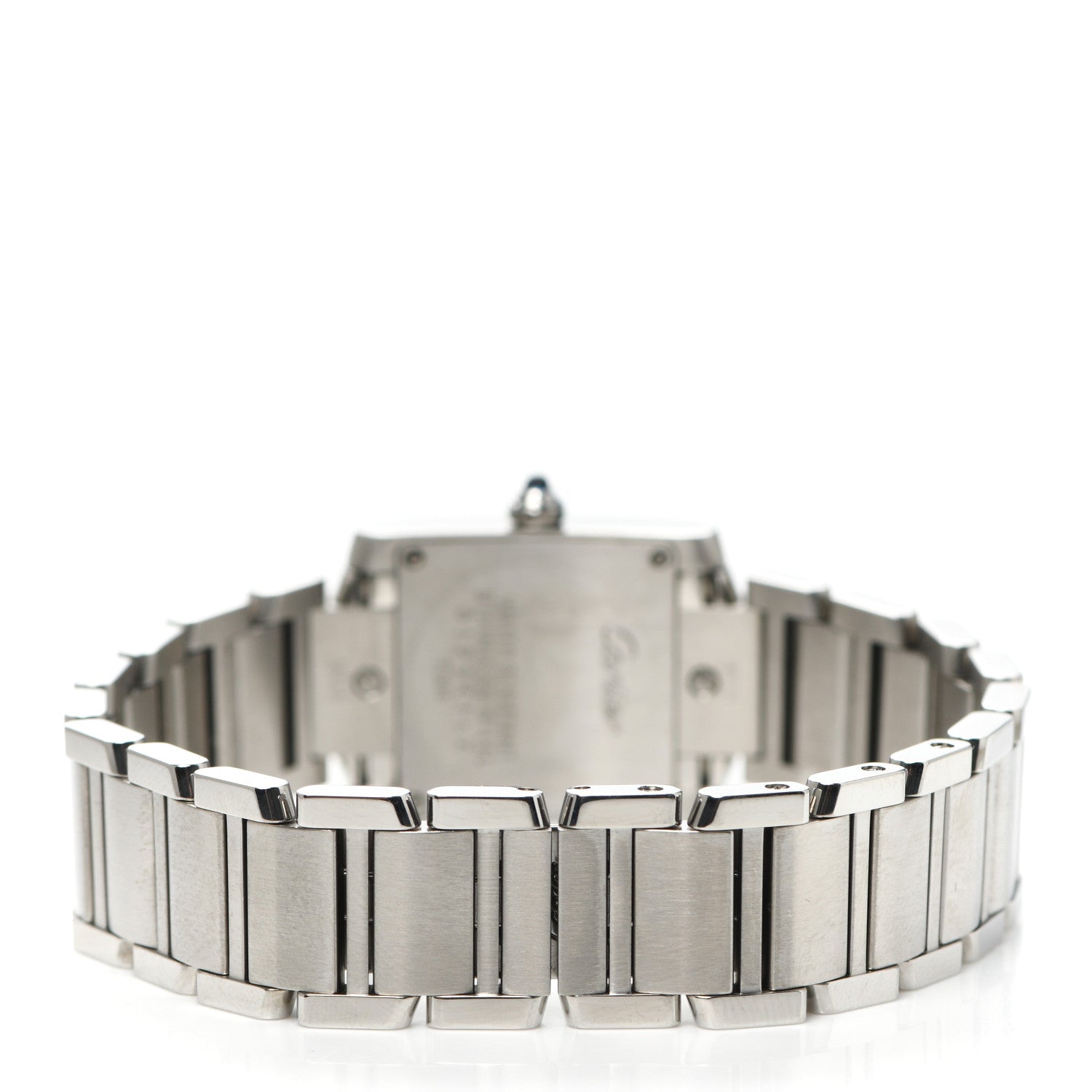 Cartier Stainless Steel 20mm Tank Francaise Quartz Watch 3 of 5