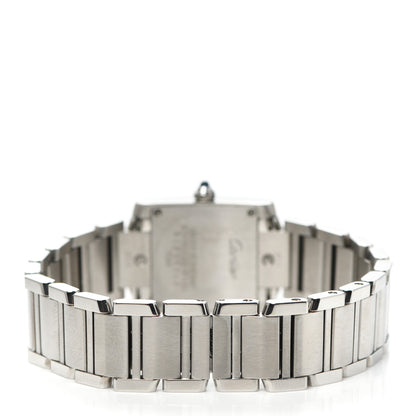 Cartier Stainless Steel 20mm Tank Francaise Quartz Watch 3 of 5