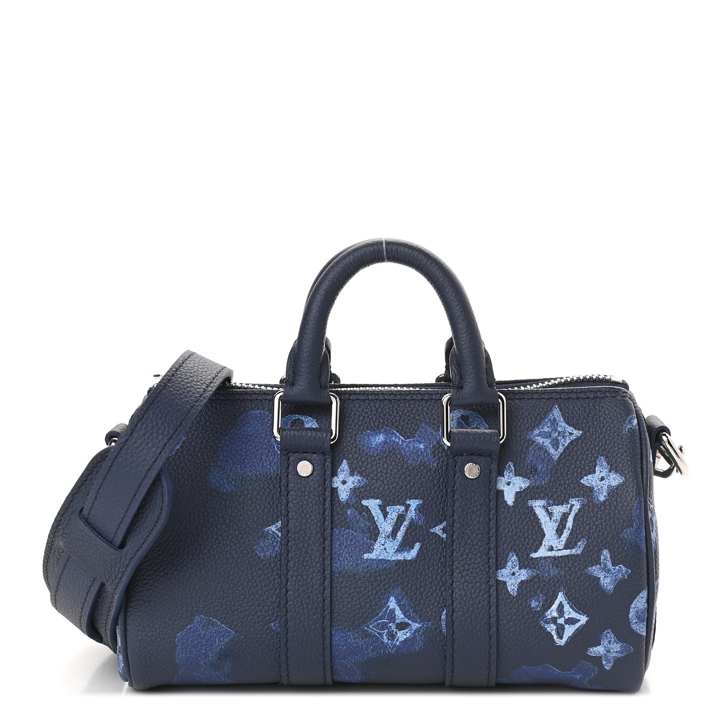 Monogram Ink Watercolor Keepall XS Blue