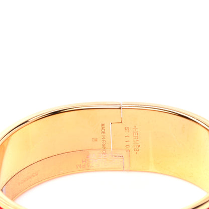 Hermes Enamel Wide Clic Clac H Bracelet PM Rouge Vif 4 of 6