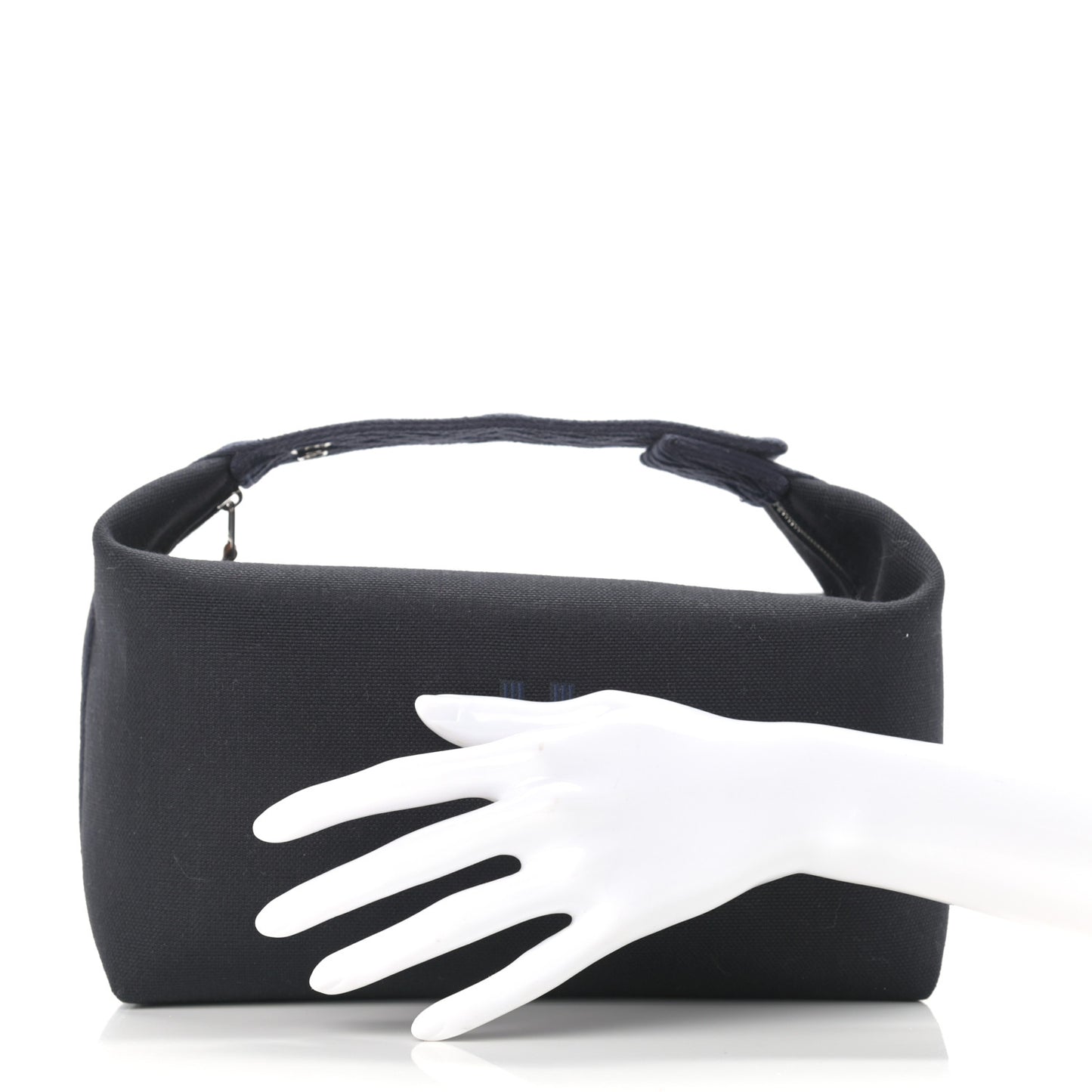 Canvas Large Bride-A-Brac Pouch Bleu Nuit