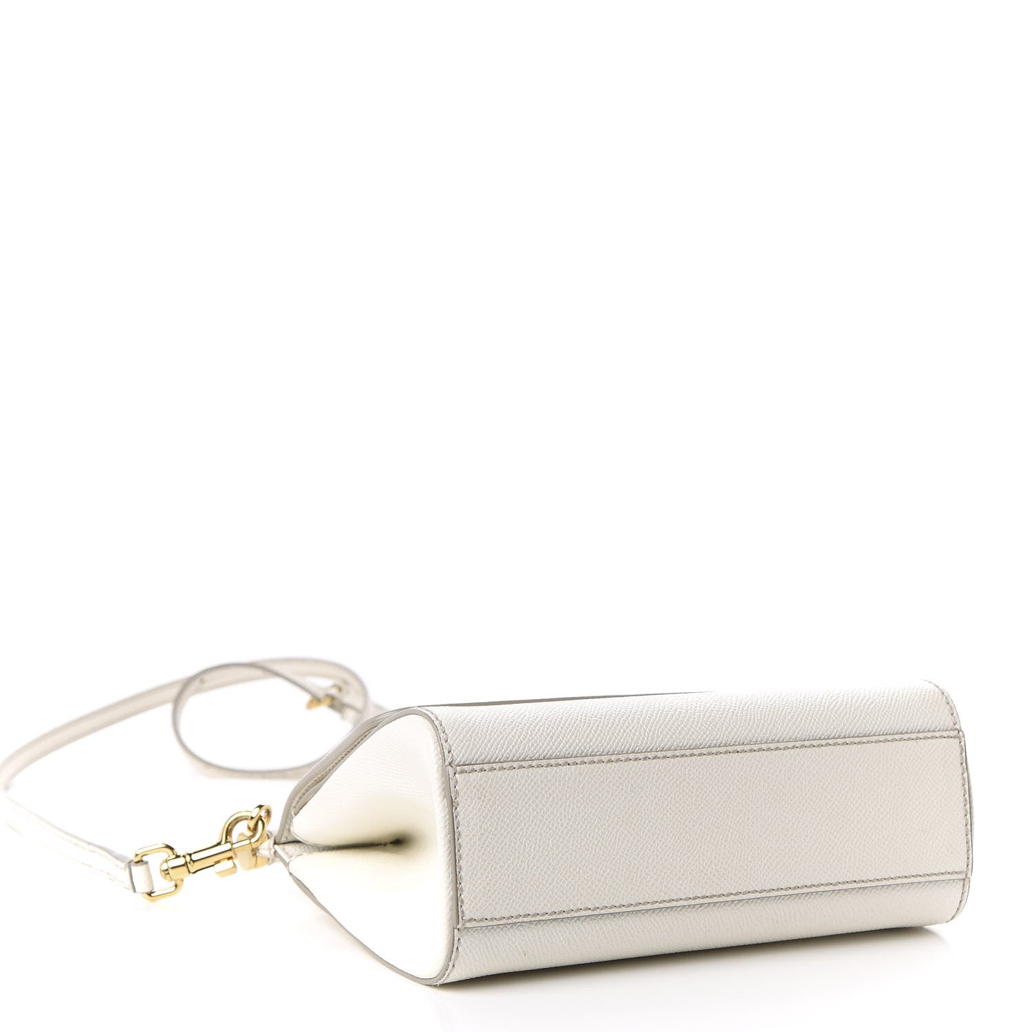 Dolce & Gabbana Dauphine Small Miss Sicily Satchel White 4 of 9