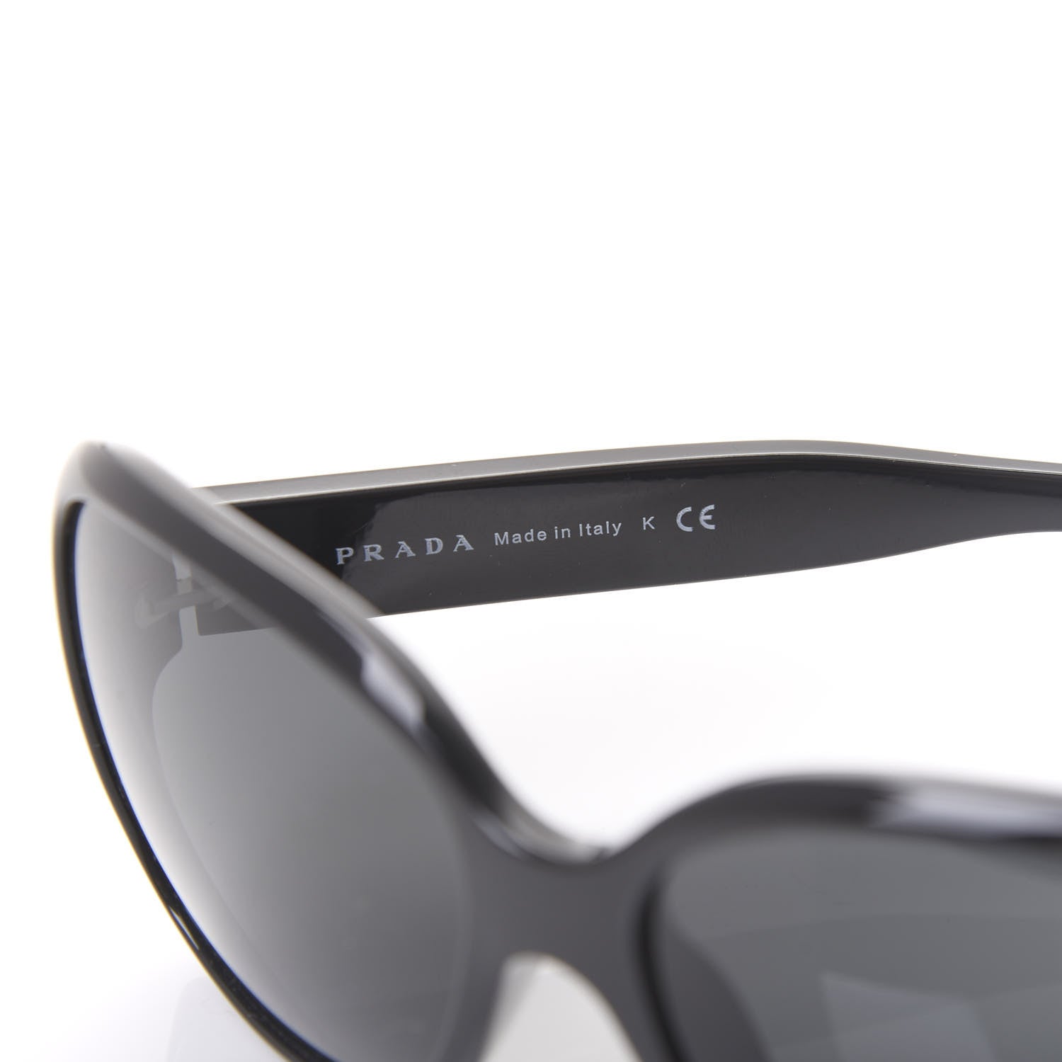 Prada Sunglasses SPR 27M Black 6 of 8