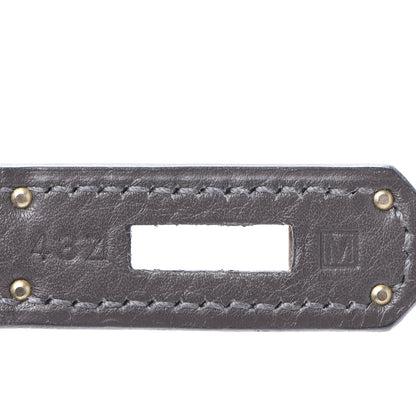 Hermes Taurillon Clemence Birkin 35 Graphite 27 of 33
