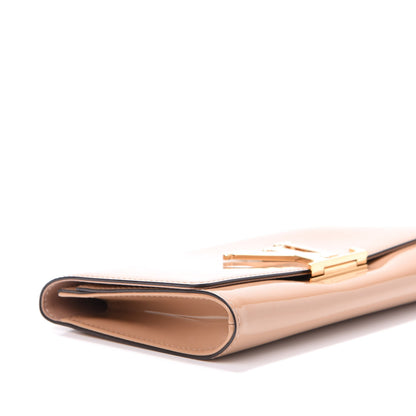 Louis Vuitton Patent Louise Clutch Nude 9 of 12