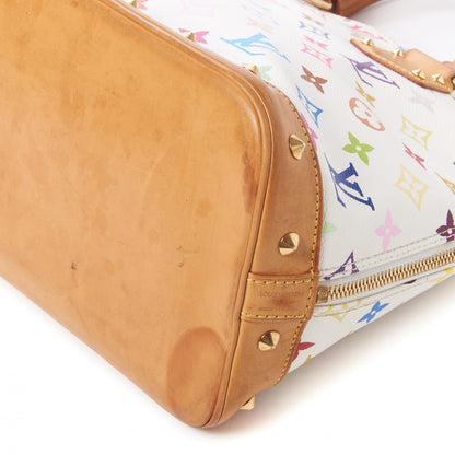 Louis Vuitton Monogram Multicolor Alma White 5 of 9