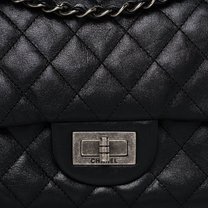 Chanel Lambskin Quilted Medium Hybrid Reissue Flap Black 4 of 14