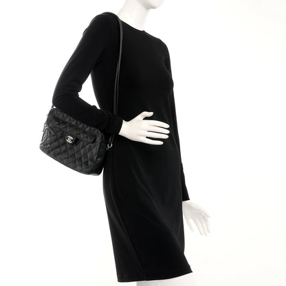 Chanel Calfskin Quilted Cambon Camera Case Black 2 of 11