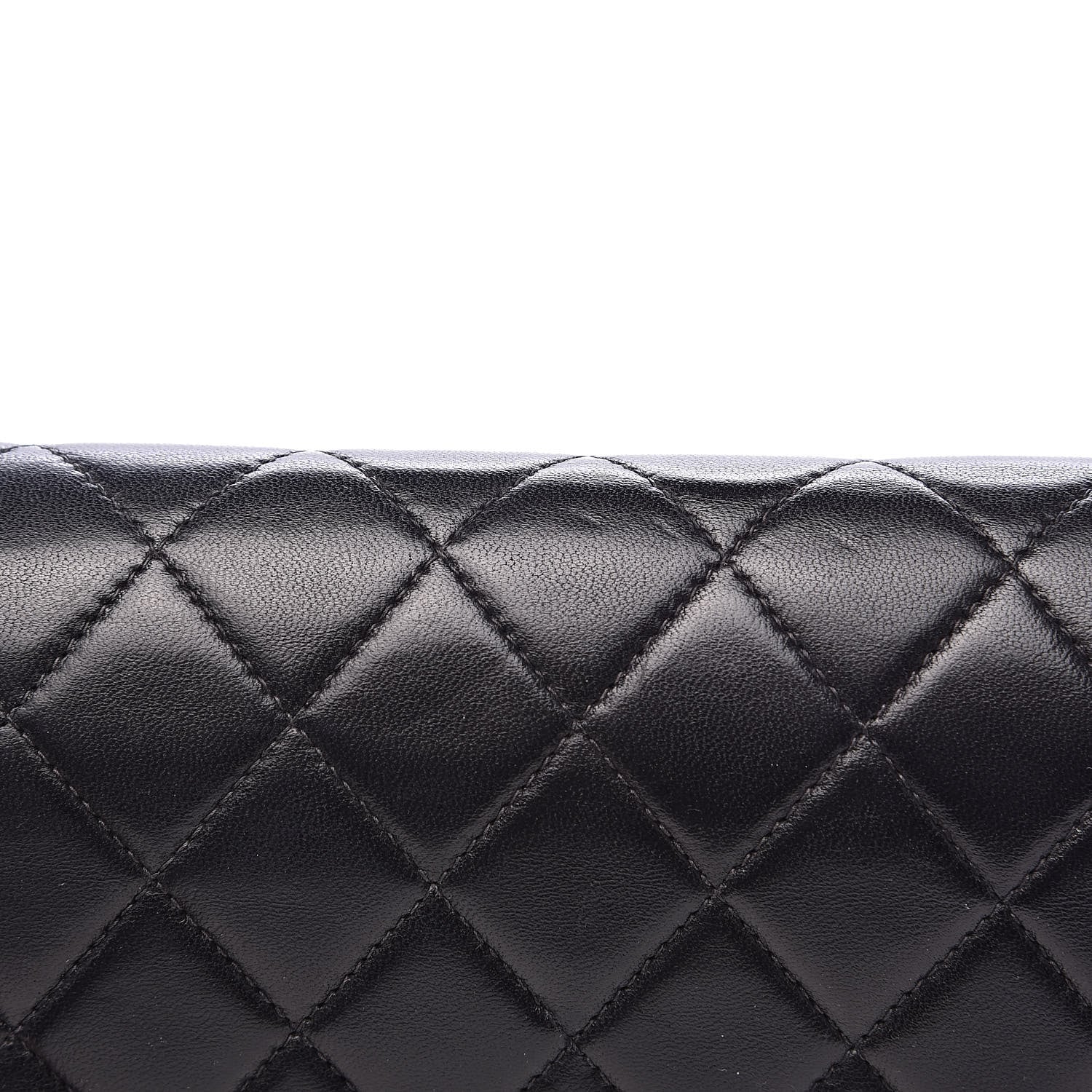 Chanel Lambskin Quilted Medium Double Flap Black 11 of 17