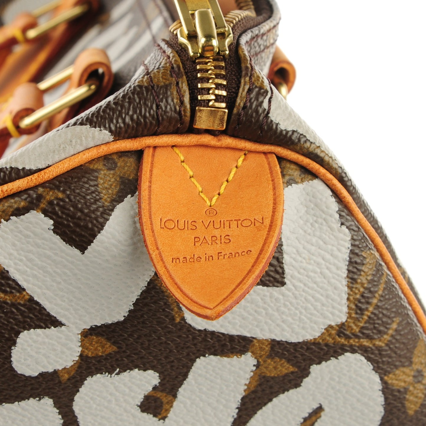 Monogram Graffiti Speedy 30 Silver