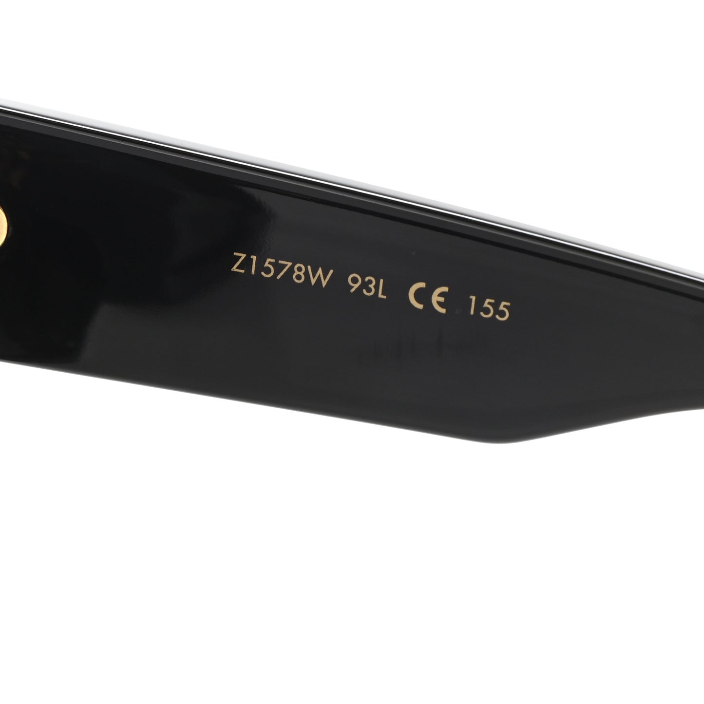 Acetate Swarovski Crystal Cyclone Sunglasses Z1578W Black