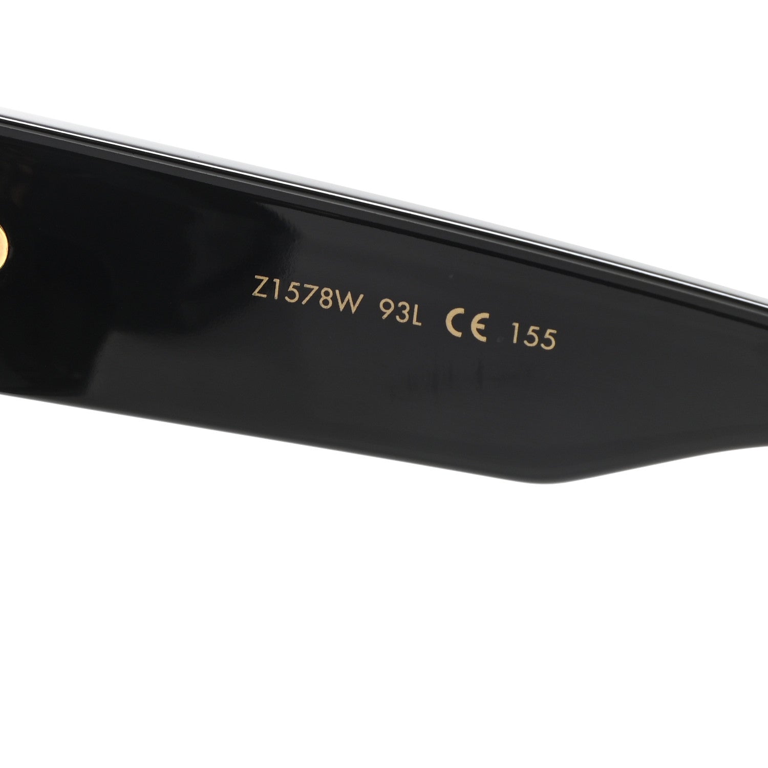 Louis Vuitton Acetate Swarovski Crystal Cyclone Sunglasses Z1578W Black 6 of 8