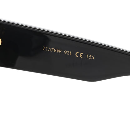 Louis Vuitton Acetate Swarovski Crystal Cyclone Sunglasses Z1578W Black 6 of 8