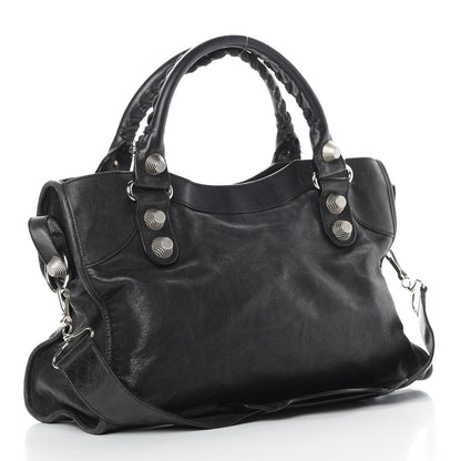 Balenciaga Agneau Giant 21 Silver Hardware City Black 3 of 20