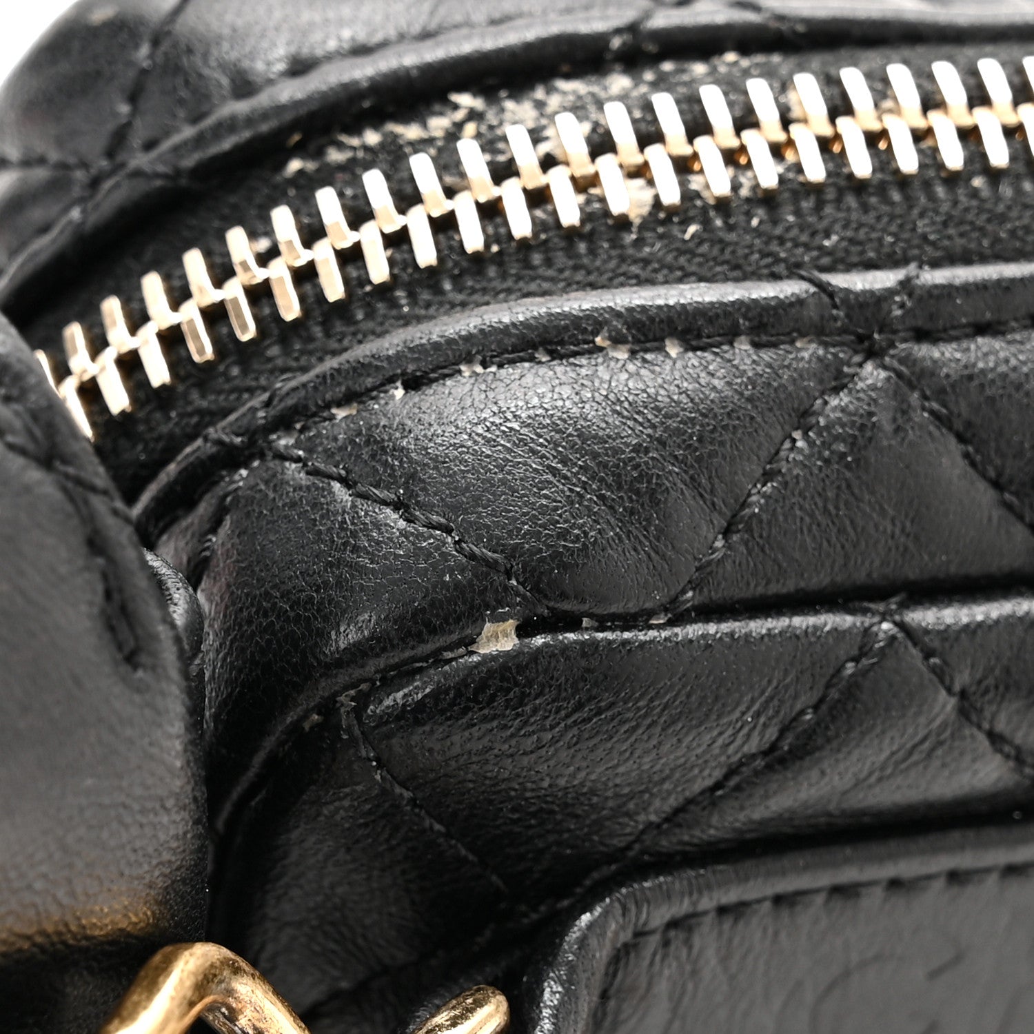Chanel Lambskin Quilted Enamel CC Waist Bag With Pouch Black 16 of 16