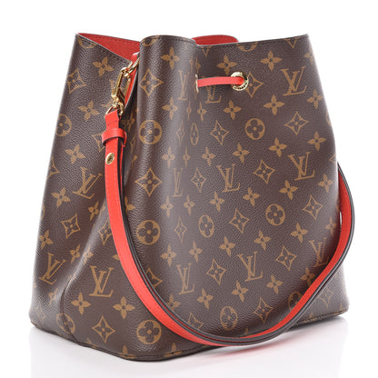 Louis Vuitton Monogram Neonoe MM Coquelicot 3 of 8