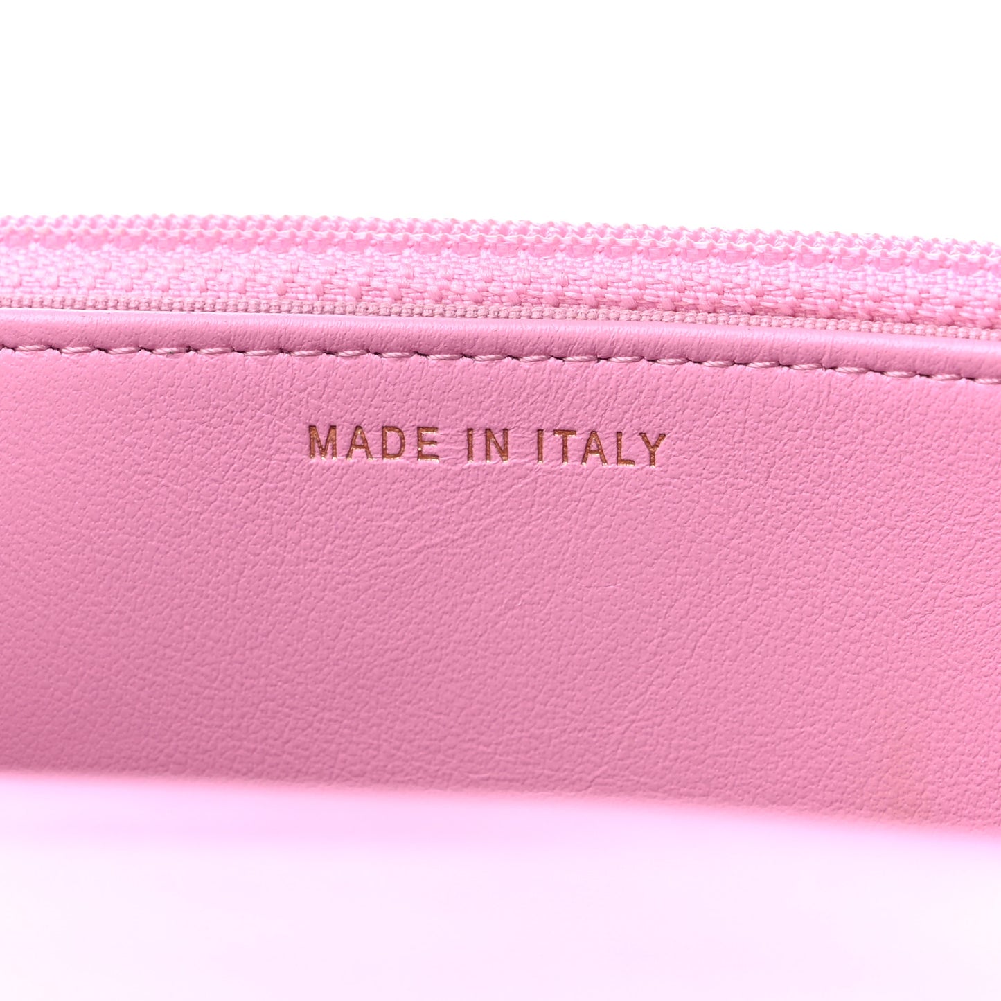Lambskin Quilted Chanel 19 Wallet On Chain WOC Pink