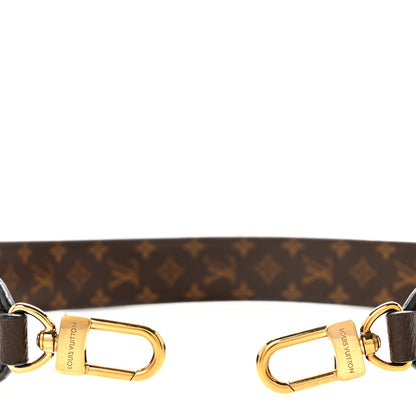 Louis Vuitton Monogram Calfskin Shoulder Strap Black 3 of 4