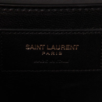 Saint Laurent Grain De Poudre Classic Monogram Clutch Black 7 of 7