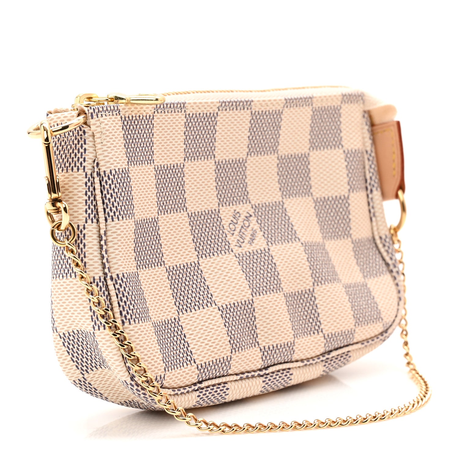 Louis Vuitton Damier Azur Mini Pochette Accessories 3 of 8