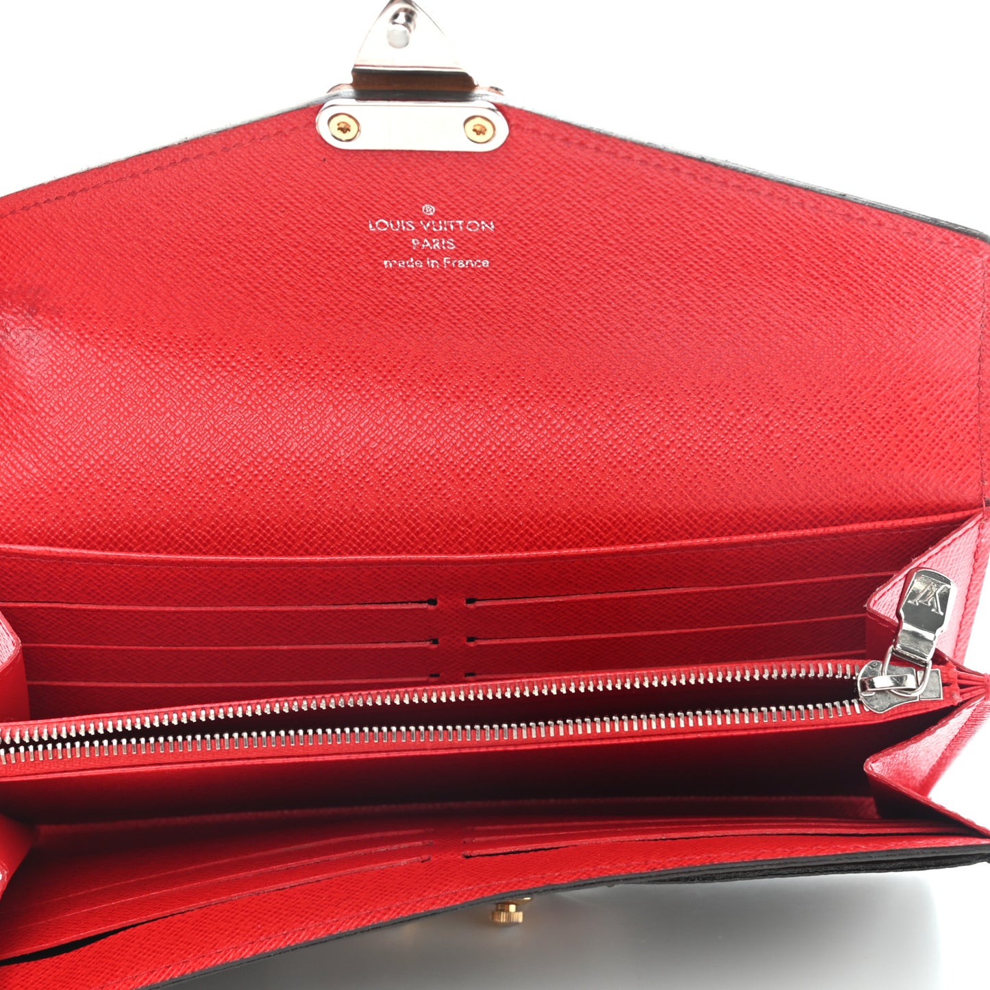 Monogram Tribal Mask Sarah Wallet Rouge