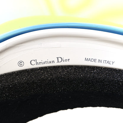 Christian Dior Mirrored DiorClub1 Sun Visor Blue 7 of 9