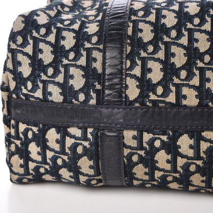 Christian Dior Monogram Boston Navy Blue 22 of 44