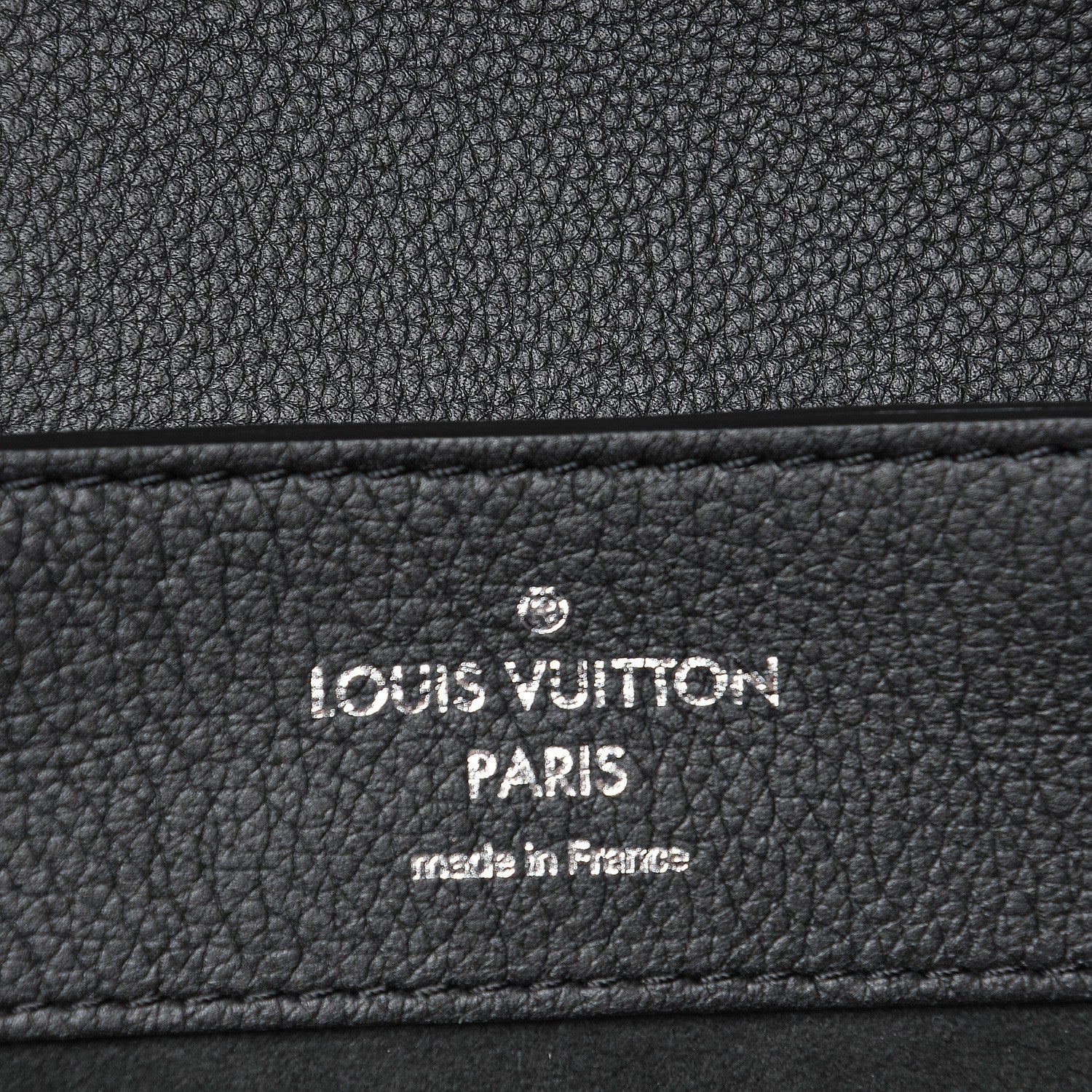 Louis Vuitton Calfskin Lockme Backpack Black 6 of 7