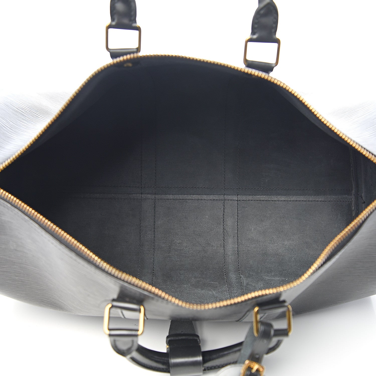 Louis Vuitton Epi Keepall 45 Black 4 of 17