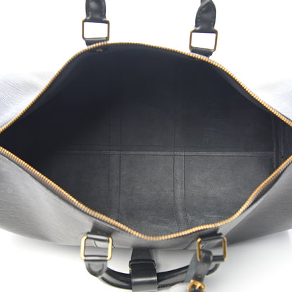 Louis Vuitton Epi Keepall 45 Black 4 of 17
