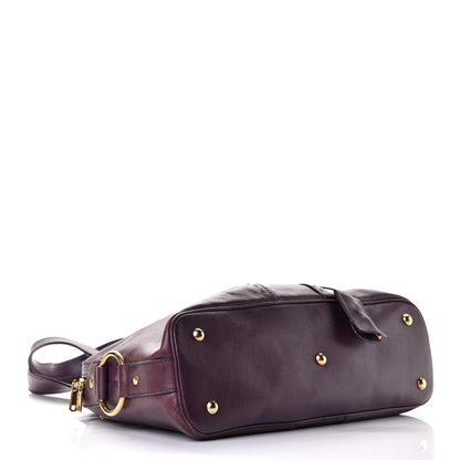Saint Laurent Calfskin Medium Muse Purple 3 of 5