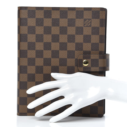 Louis Vuitton Damier Ebene Large Ring Agenda Cover 2 of 9