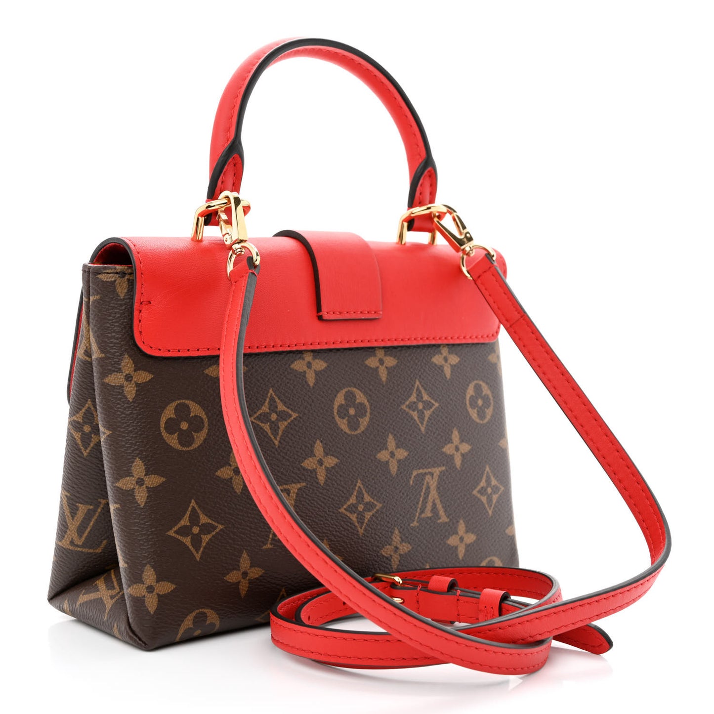 Monogram Locky BB Coquelicot