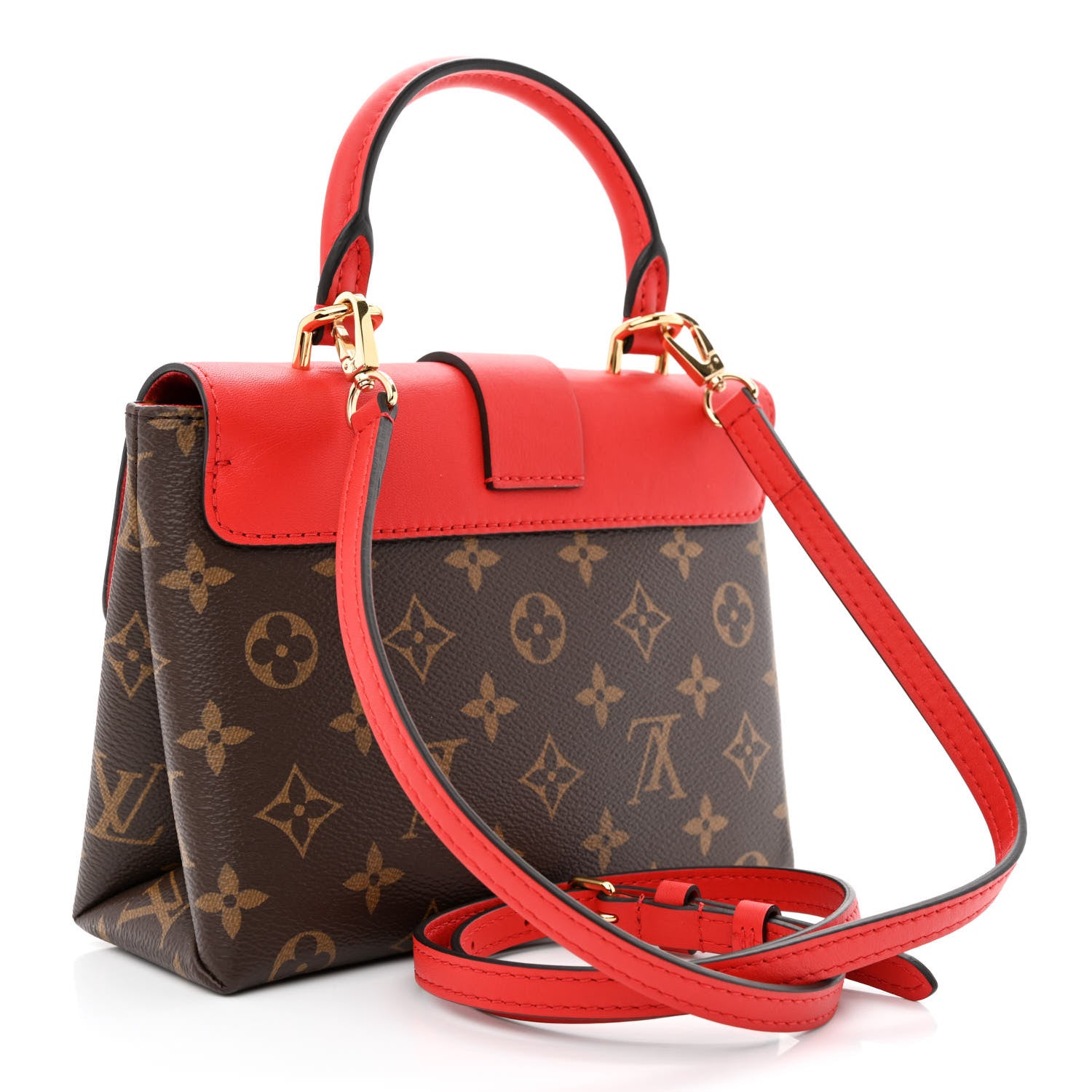 Louis Vuitton Monogram Locky BB Coquelicot 3 of 10