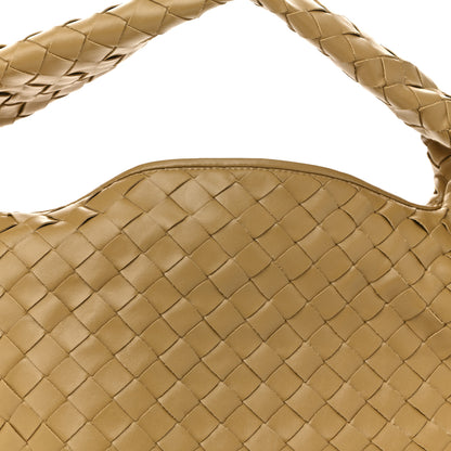 Bottega Veneta Calfskin Intrecciato Small Hop Dark Praline 8 of 12
