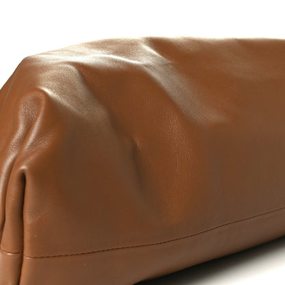 Bottega Veneta Smooth Butter Calf The Pouch Oversized Clutch Cammello 11 of 11