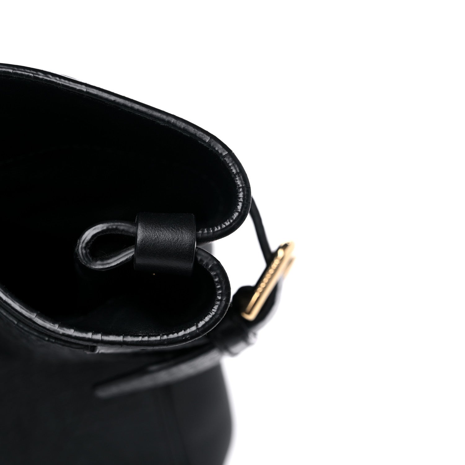 Burberry Signature Grain Calfskin Medium Tote Black 17 of 19