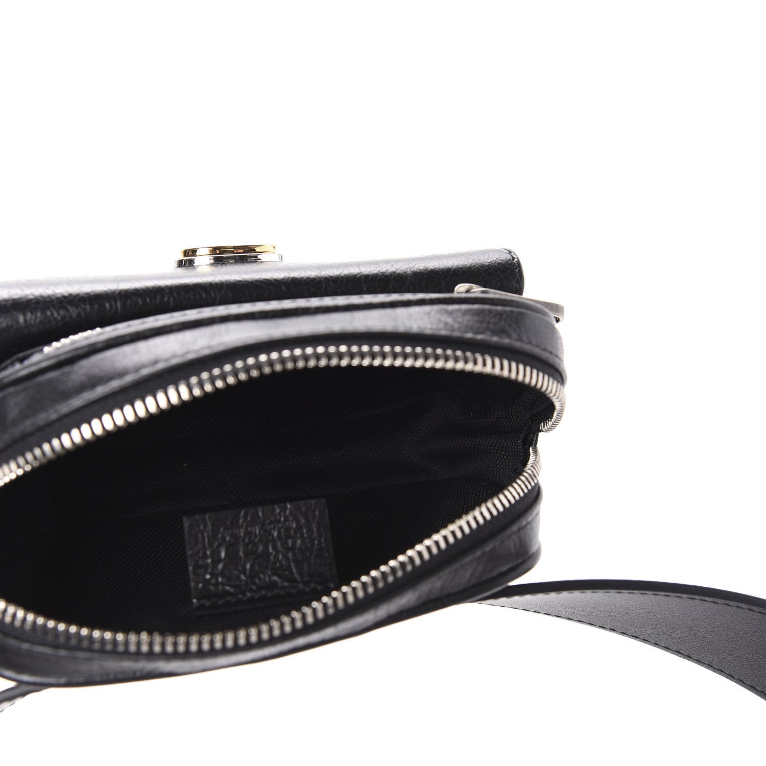 Gucci Fluffy Calfskin Mini Morpheus Belt Bag 90 36 Black 5 of 10
